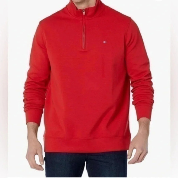 Tommy Hilfiger Other - Tommy Hilfiger Mens Quarter Zip pullover Sweaters size Large